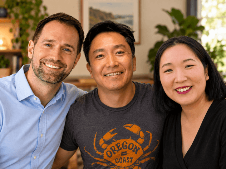The COMPASS Team, Mari Hwang, Louis Yungling and Shinichiro Inaji